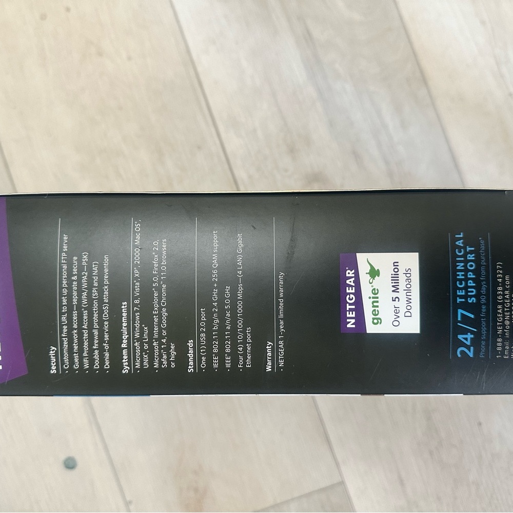 Netgear C6900 AC1900 Nighthawk Wifi Cable Modem Router - Picture 4 of 4
